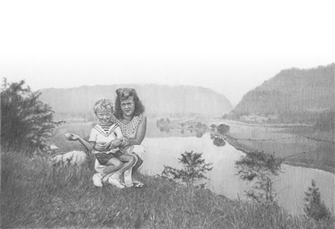 (Mohawk Mother & Child)